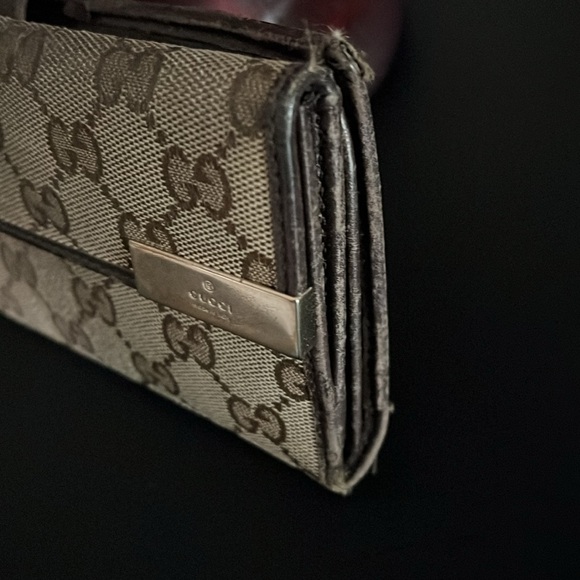đ„Gucci Monogram Wallet - Beige and Brownđ„ - Picture 3 of 10